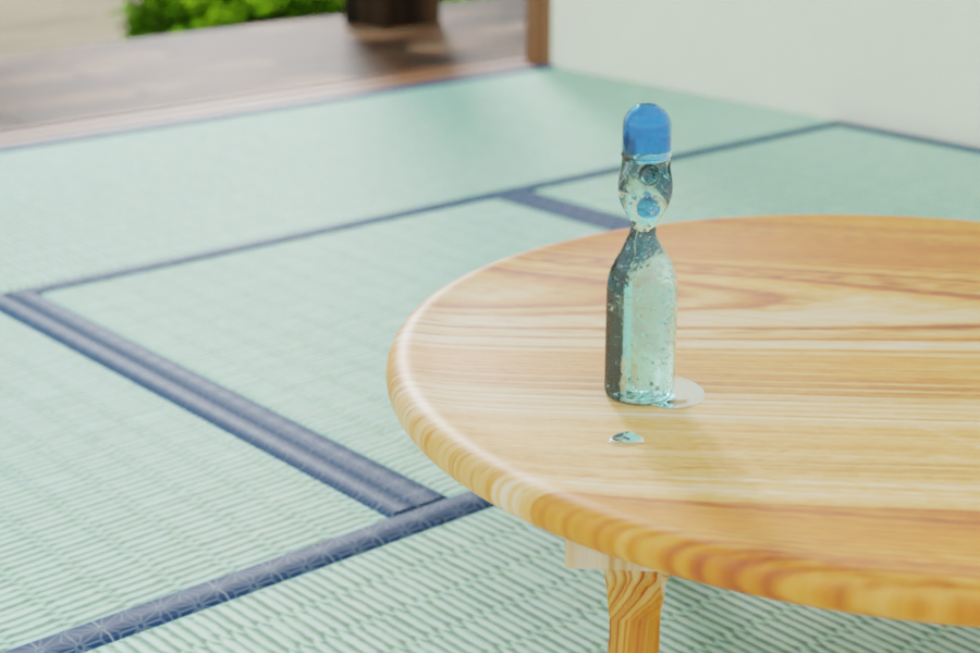 3DCGで夏を作ってみました。｜blissCreative ﾌﾞﾘｽｸﾘｴｲﾃｨﾌﾞ|大阪市西区